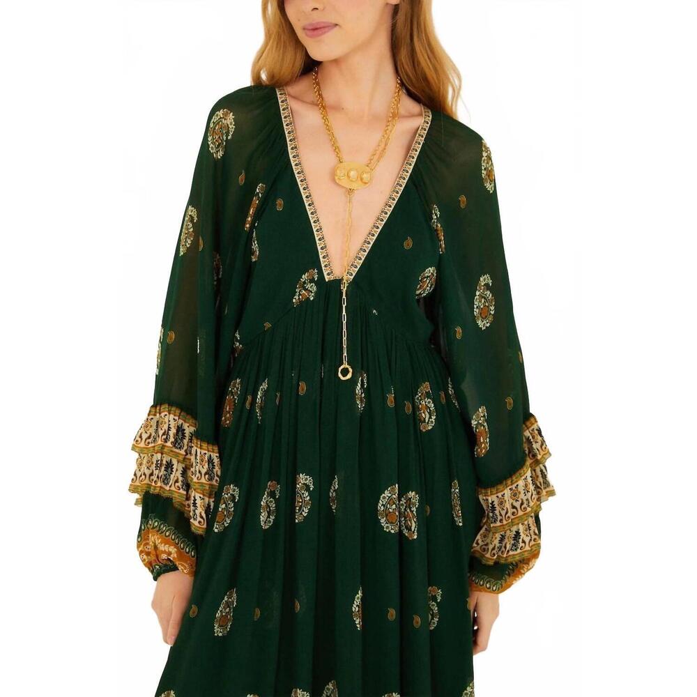 NEW FARM RIO ayla maxi dress in green - Picture 3 of 6